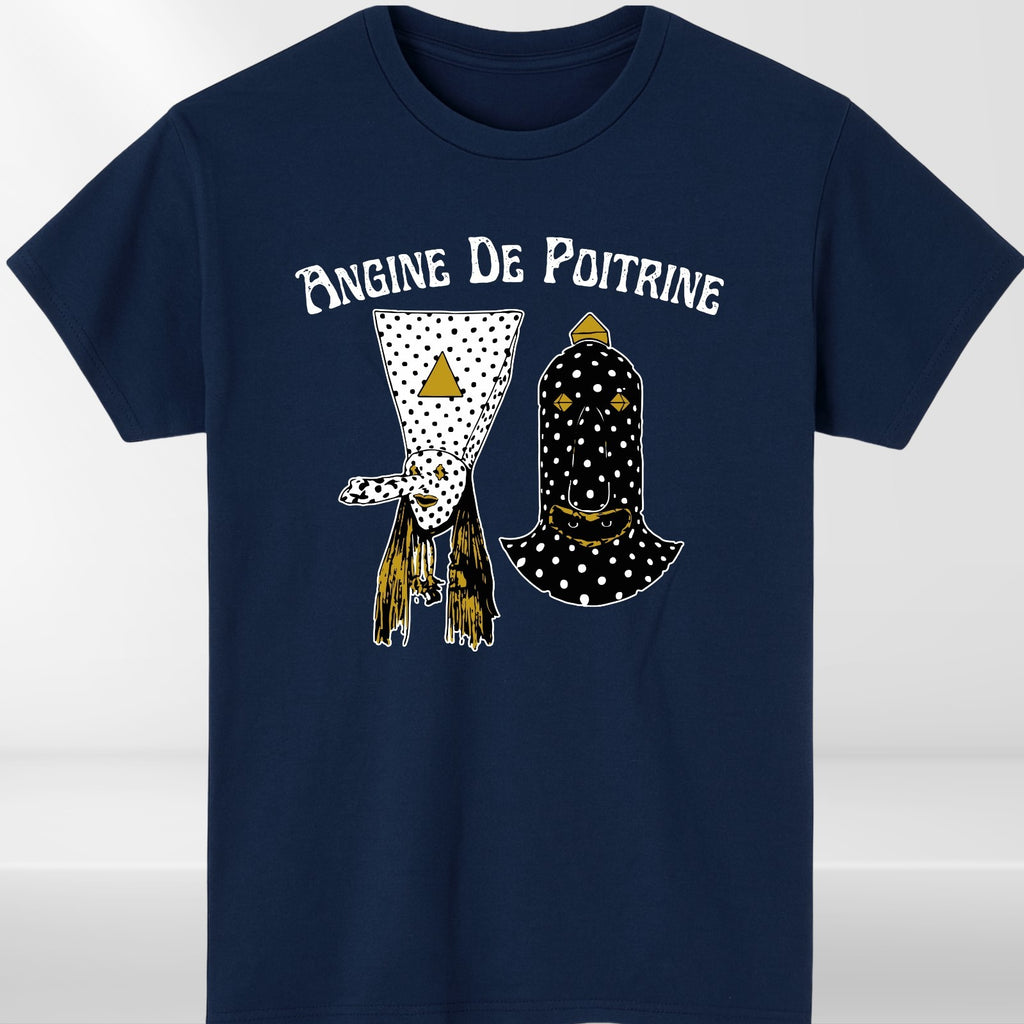 Angine De Poitrine Music Band Unisex T-Shirt, Music Lover Unisex Band Tee Top