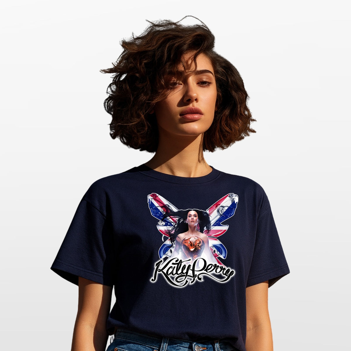 Katy Perry Music Inspired Lifetimes Tour Graphic T Shirt Unisex Fan Gift Tee Top