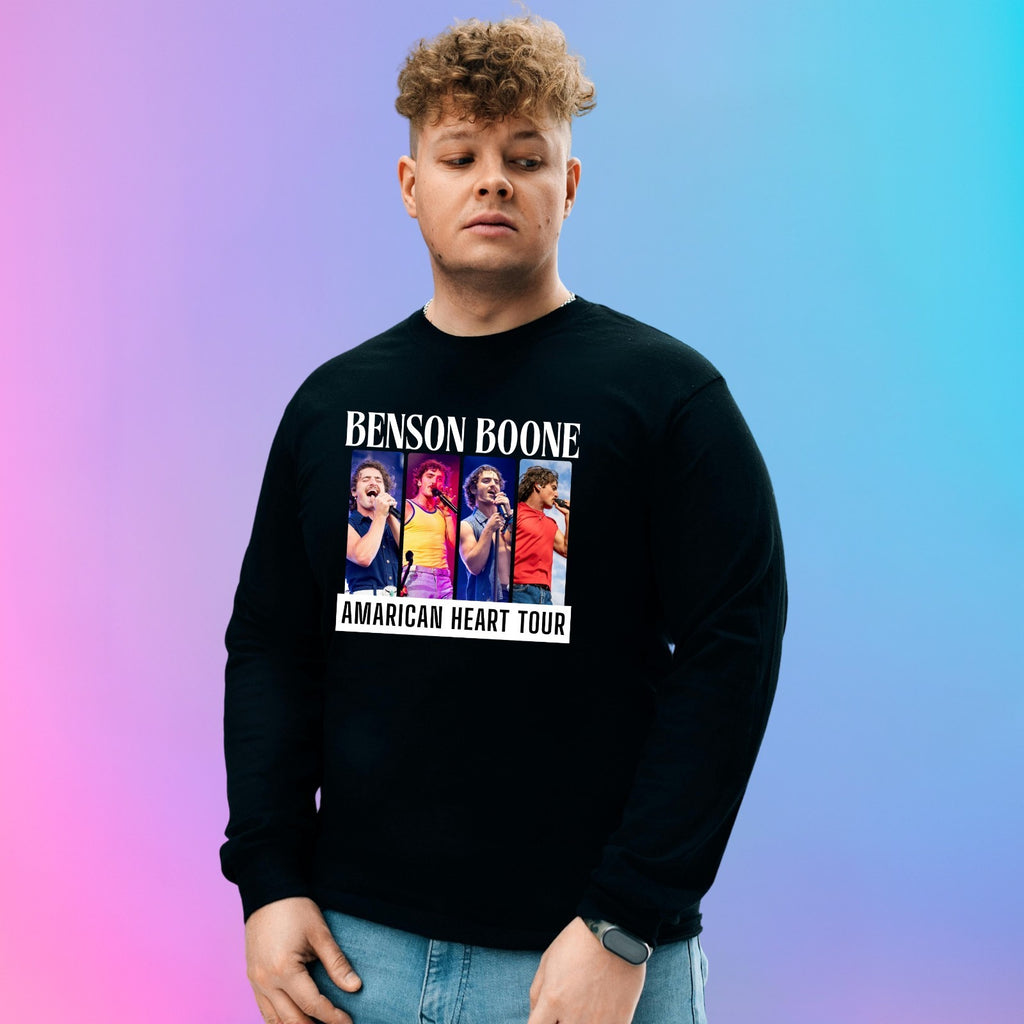 Emotional Pop American Heart Tour Jumper | Retro Music Sweatshirt | Live Concert