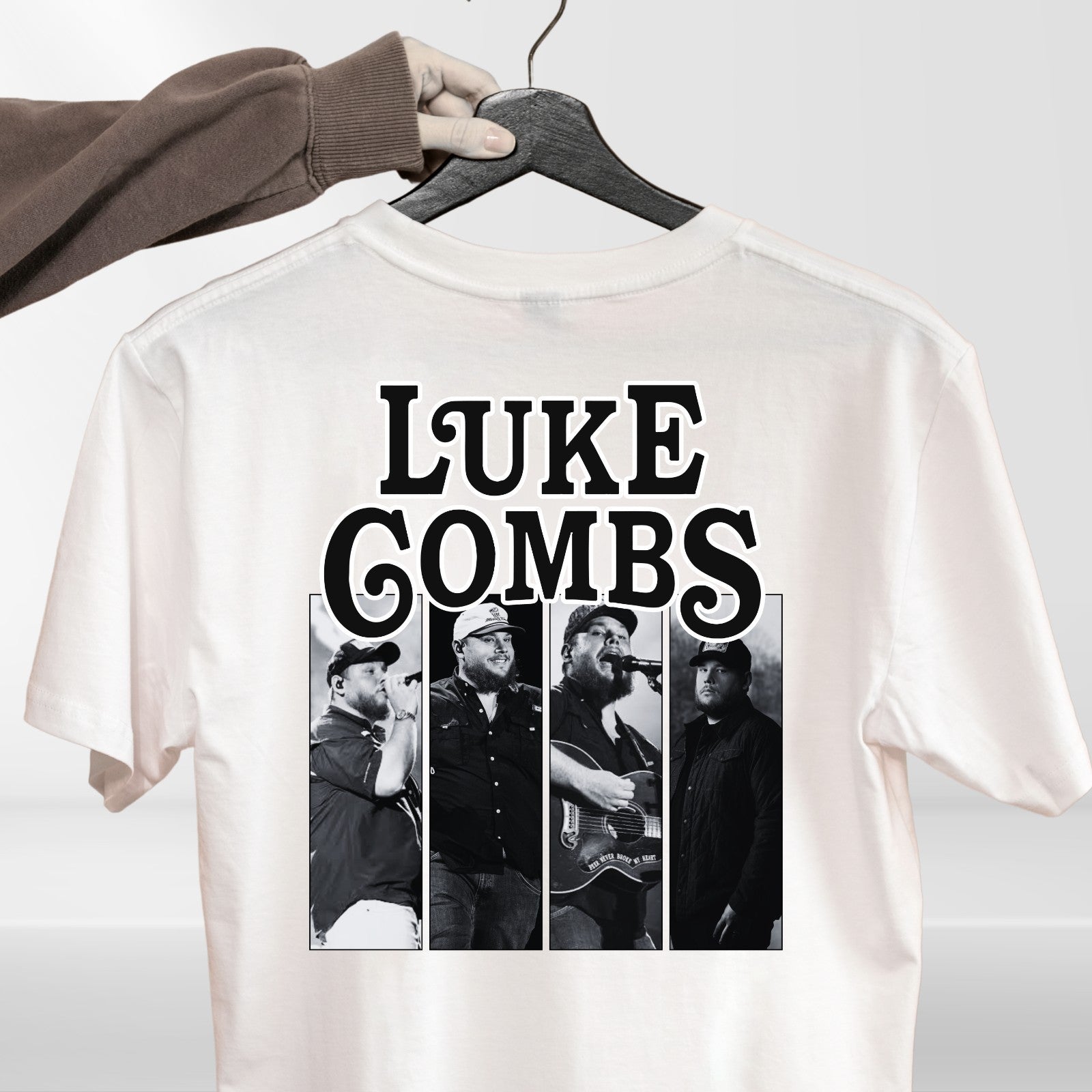 Luke Combs Inspired Adult T Shirt Country Music Graphic Fan Tee Top UK
