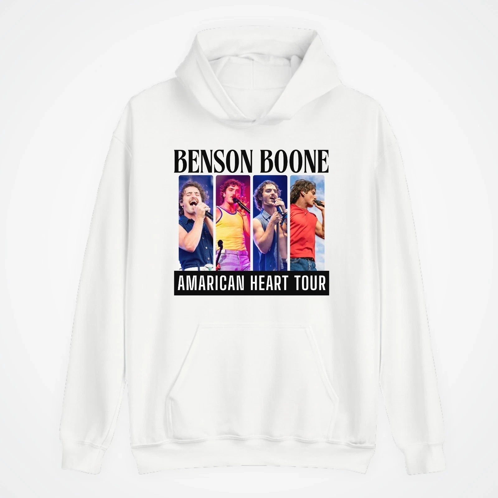 Emotional Pop American Heart Tour Hoodie| Retro Music Sweatshirt | Live Concert