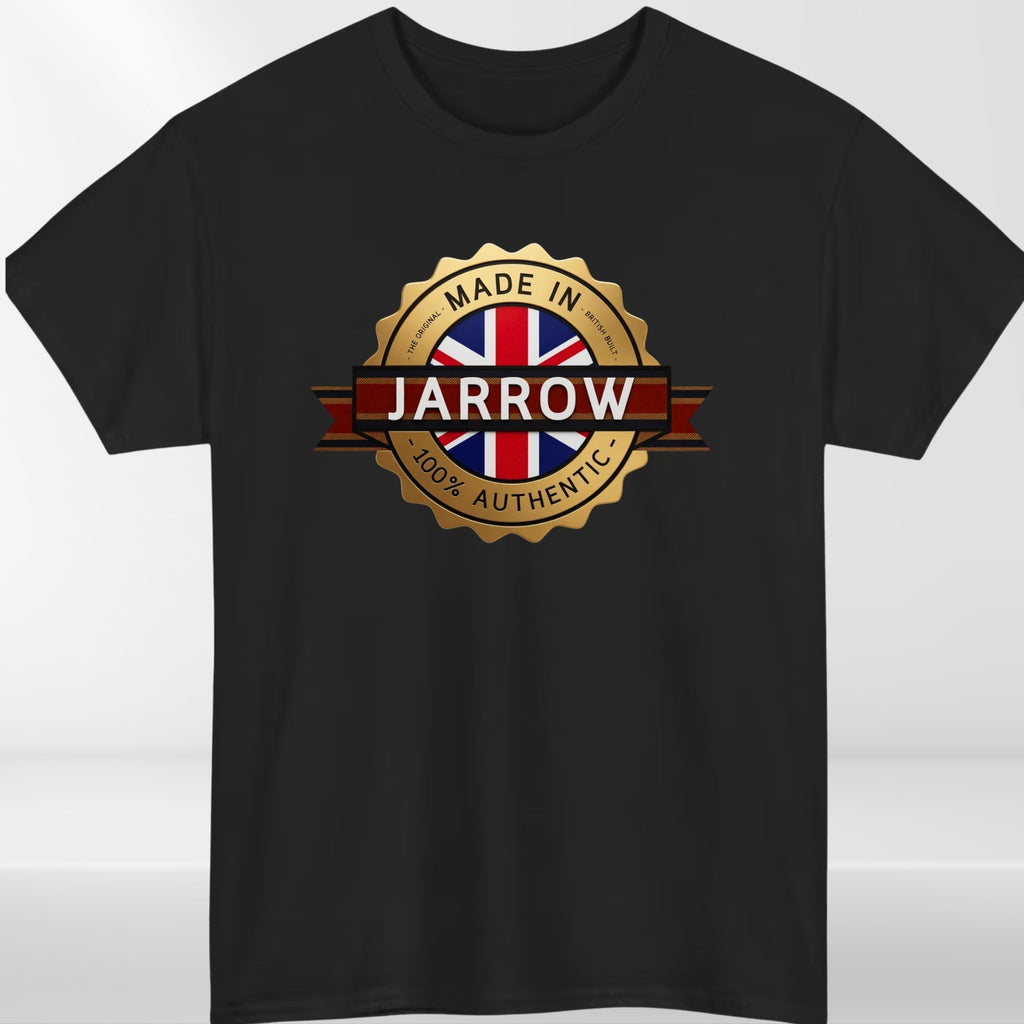 Made In Jarrow - Personalized Hometown - Town Hometown Tyne and Wear Born In Gif