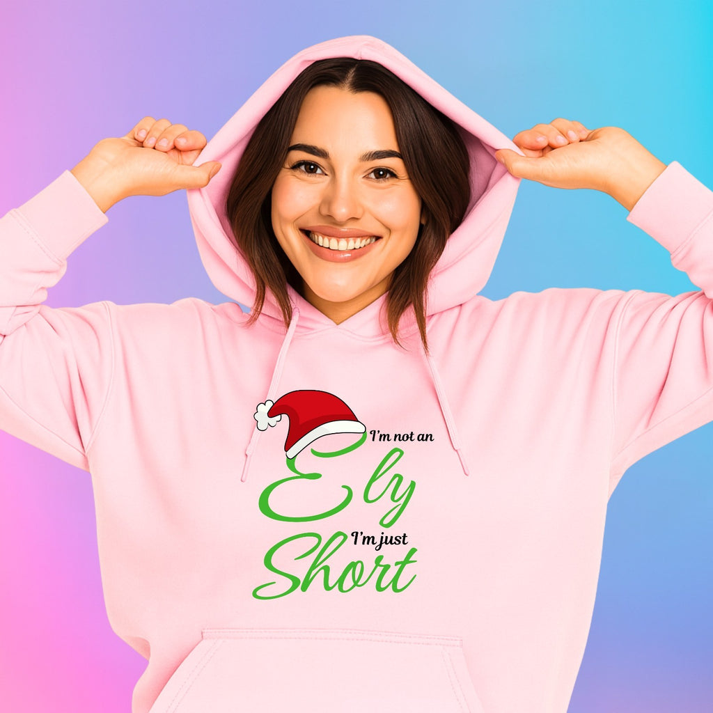 I am not an elf i am just short Funny christmas Hoodie Unisex Xmas Hoodie