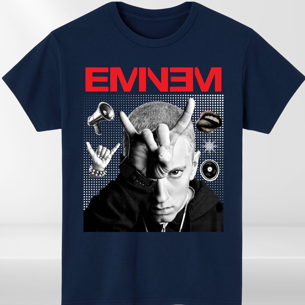 Eminem Rap Music Concert T-Shirt Hip Hop Fan Tee Gift For Music Lover Tee Top