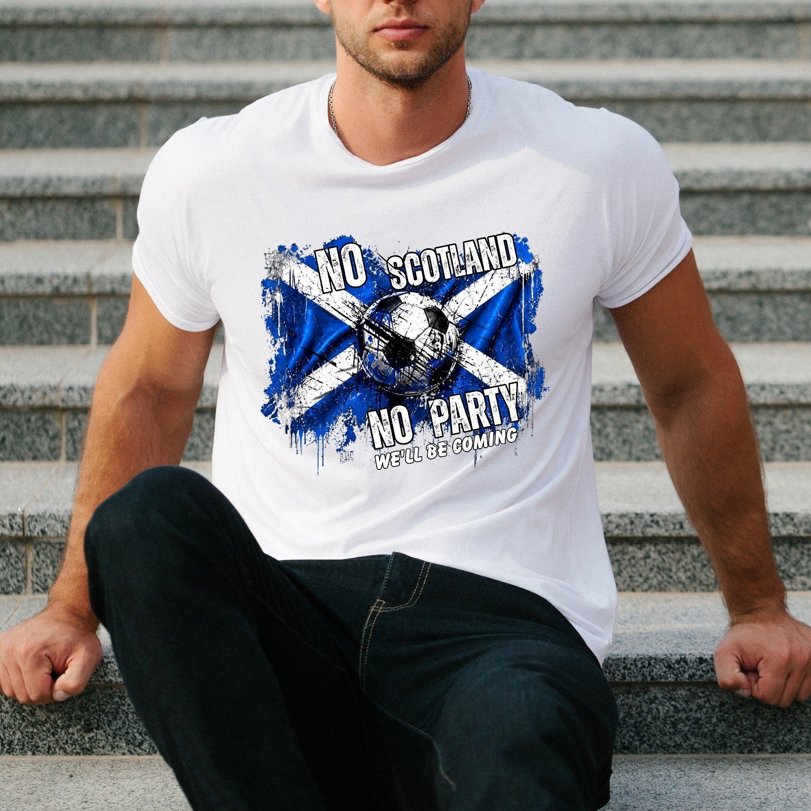 Scotland Football Fan T-Shirt 2026 Tournament Tee Unisex Graphic Printed Top