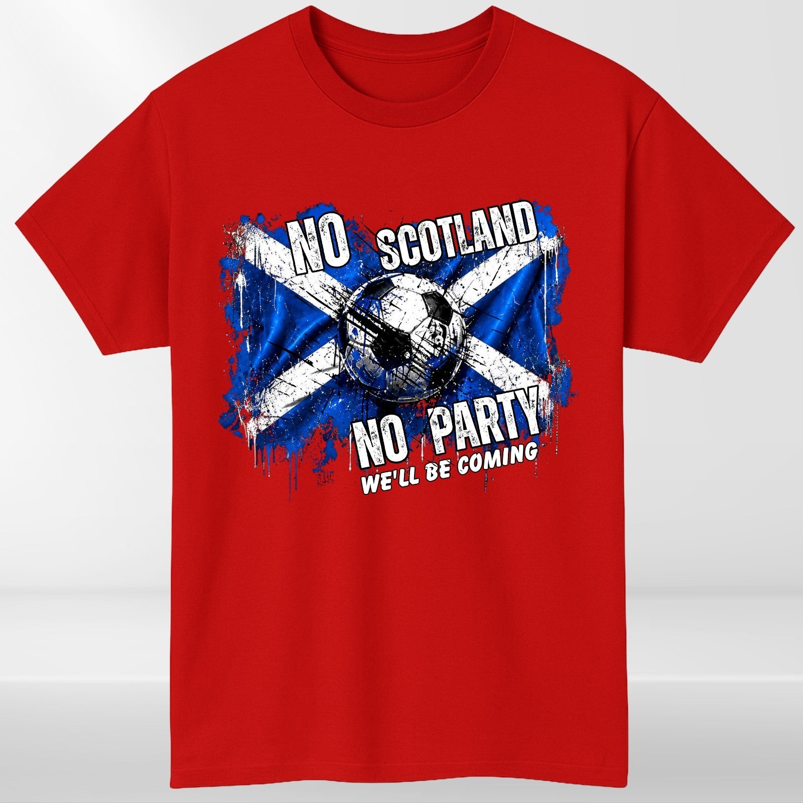Scotland Football Fan T-Shirt 2026 Tournament Tee Unisex Graphic Printed Top