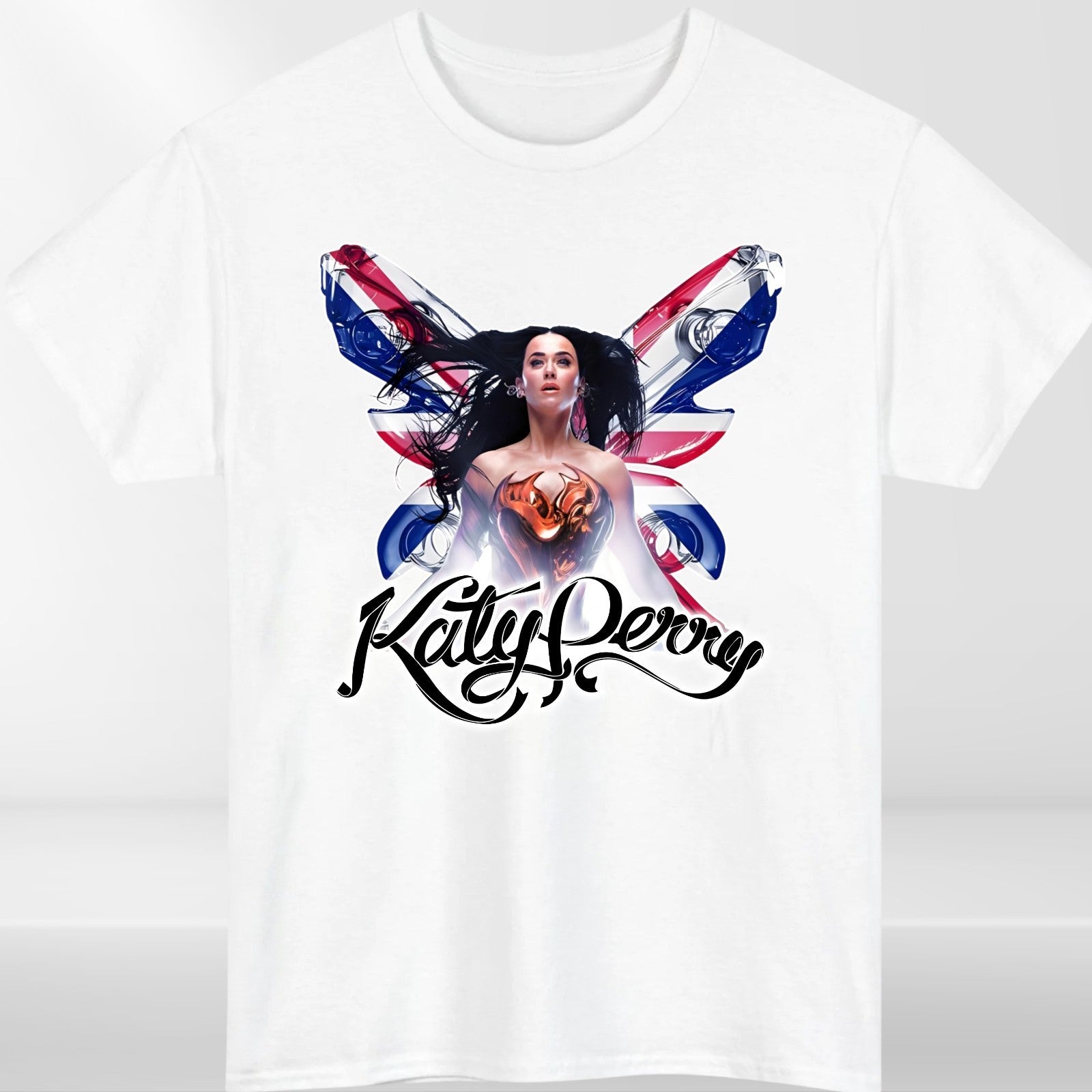 Katy Perry Music Inspired Lifetimes Tour Graphic T Shirt Unisex Fan Gift Tee Top