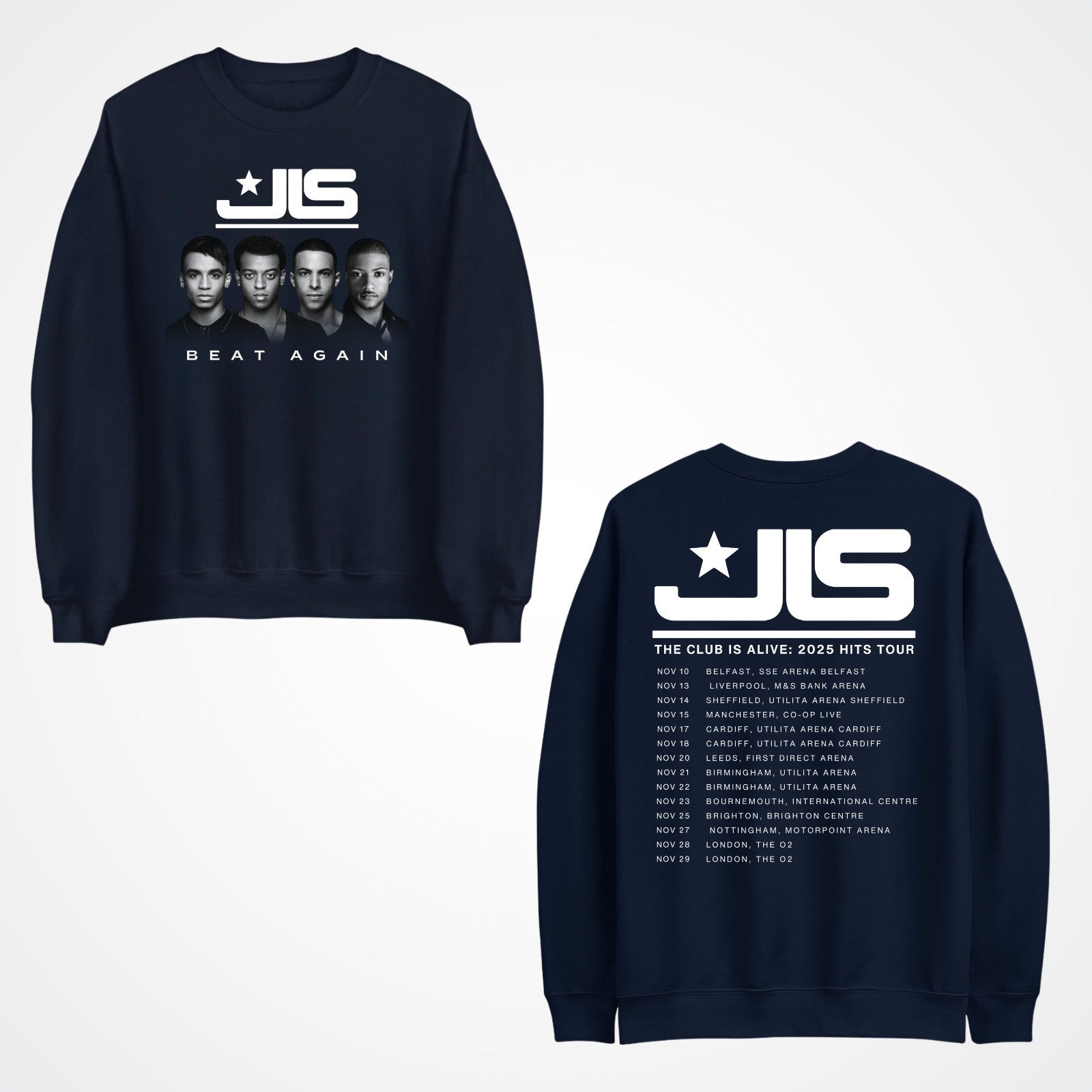 Classic  Band JUMPER The Club Is Alive 2025 UK Tour Pop Fan Gift Tee JUMPER