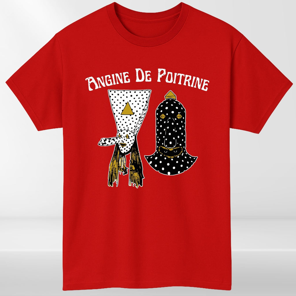 Angine De Poitrine Music Band Unisex T-Shirt, Music Lover Unisex Band Tee Top