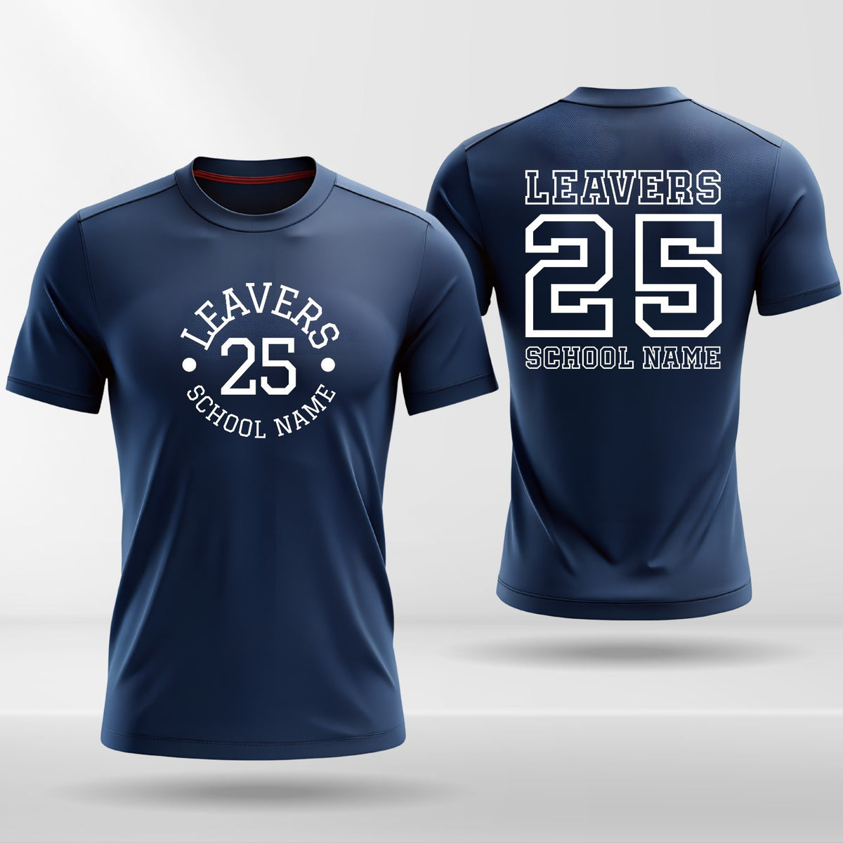Personalised School Leavers T-Shirt Style B product view 4