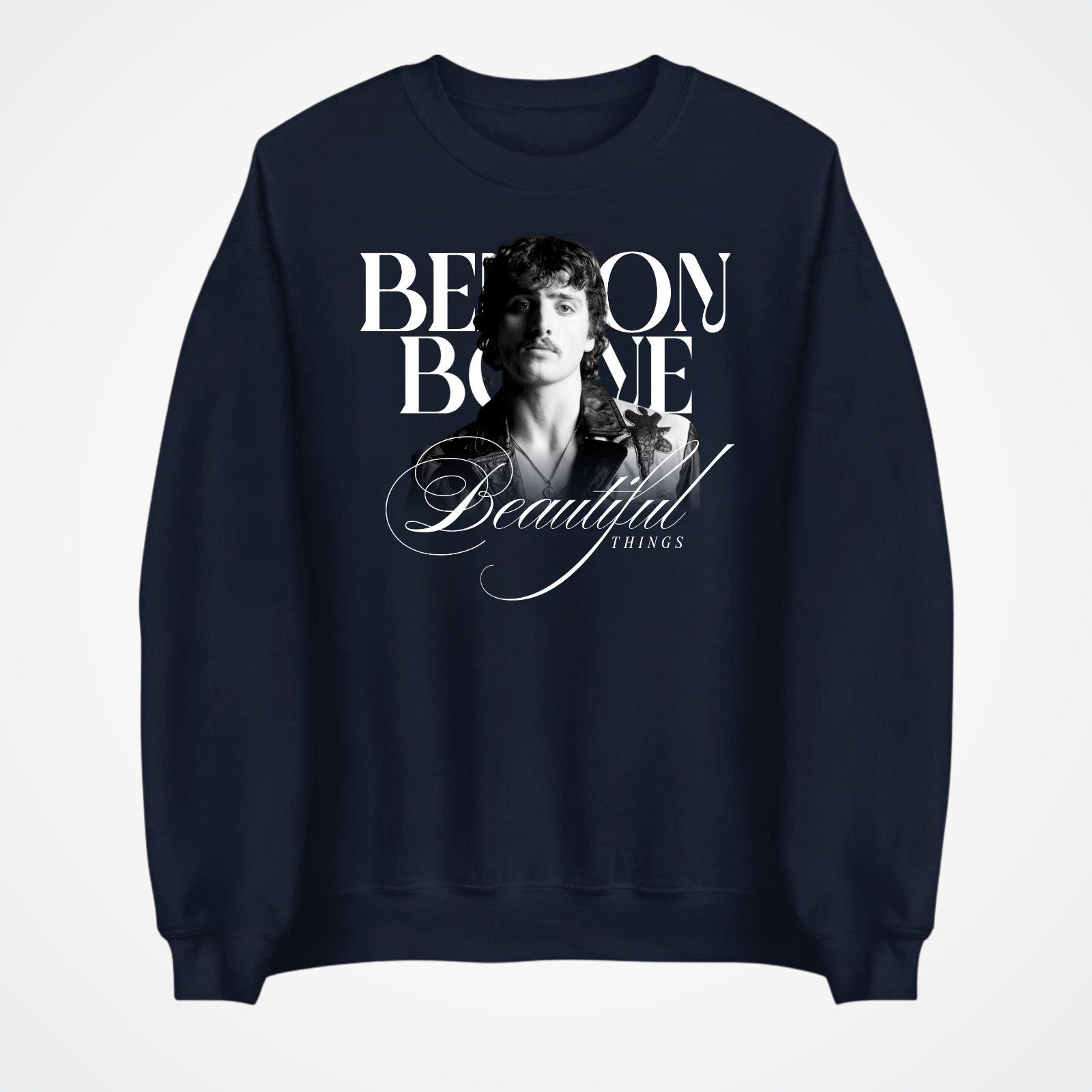 Benson Boone Beautiful Things Graphic Fans Unisex  Jumper , 3year  -5XL