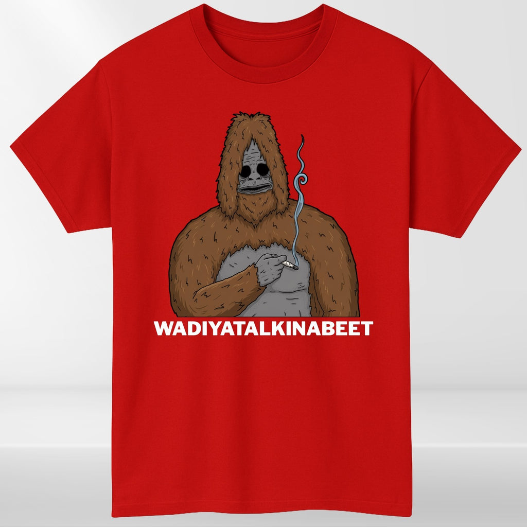 Sassy The Sasquatch Smoke Big Lez Cool Unisex T-Shirt