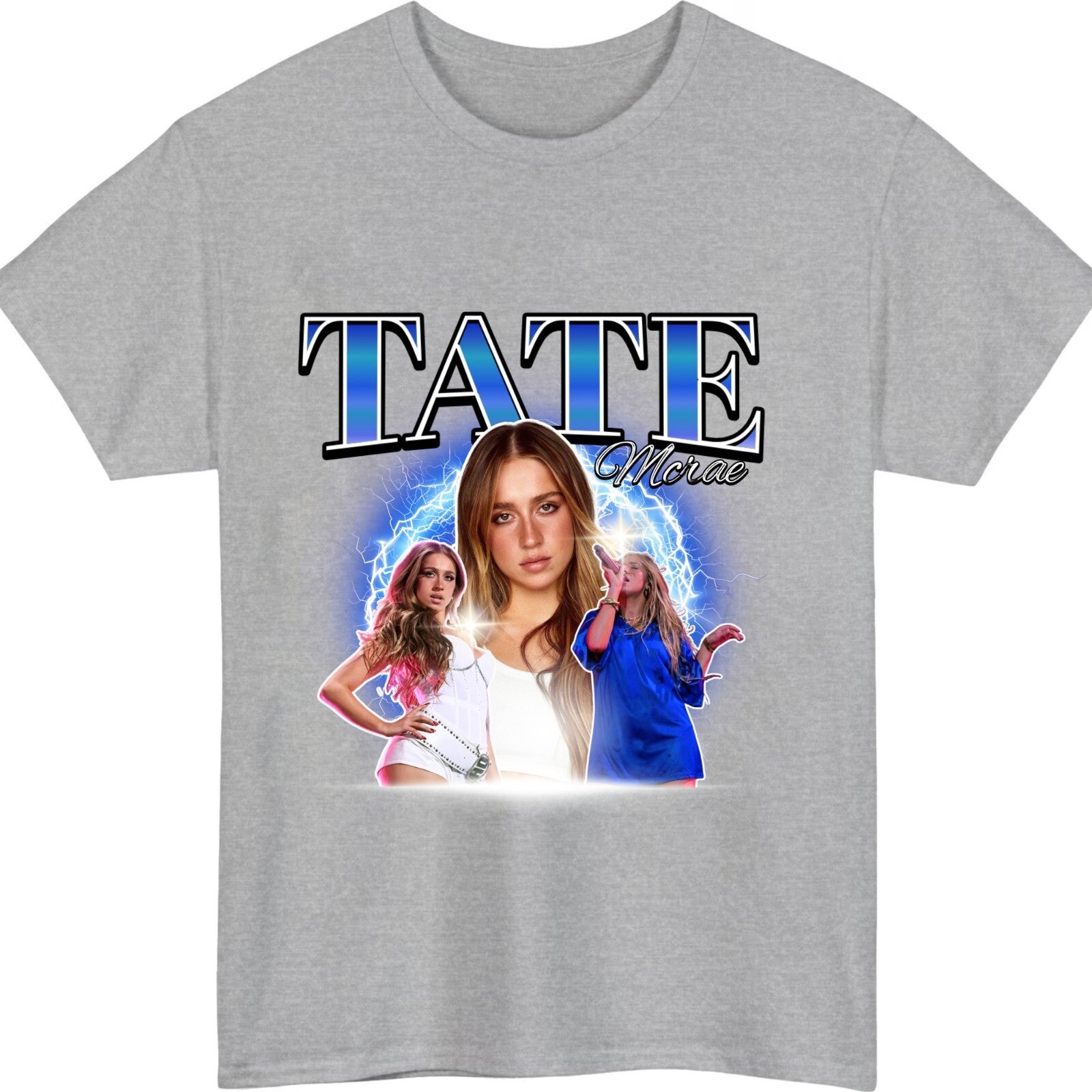 Tate McRae Concert Tour T-Shirt Design A product view 3