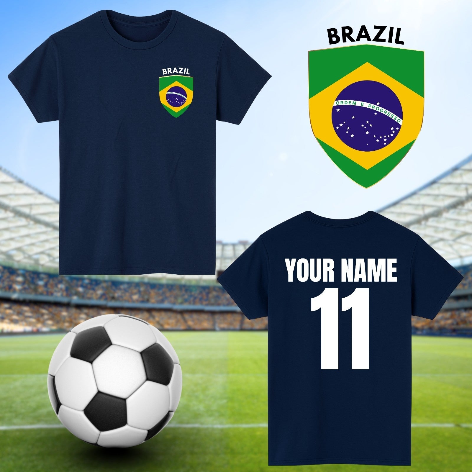 Personalised South Korea Football T-Shirt Custom Name And Number Sports Lover To