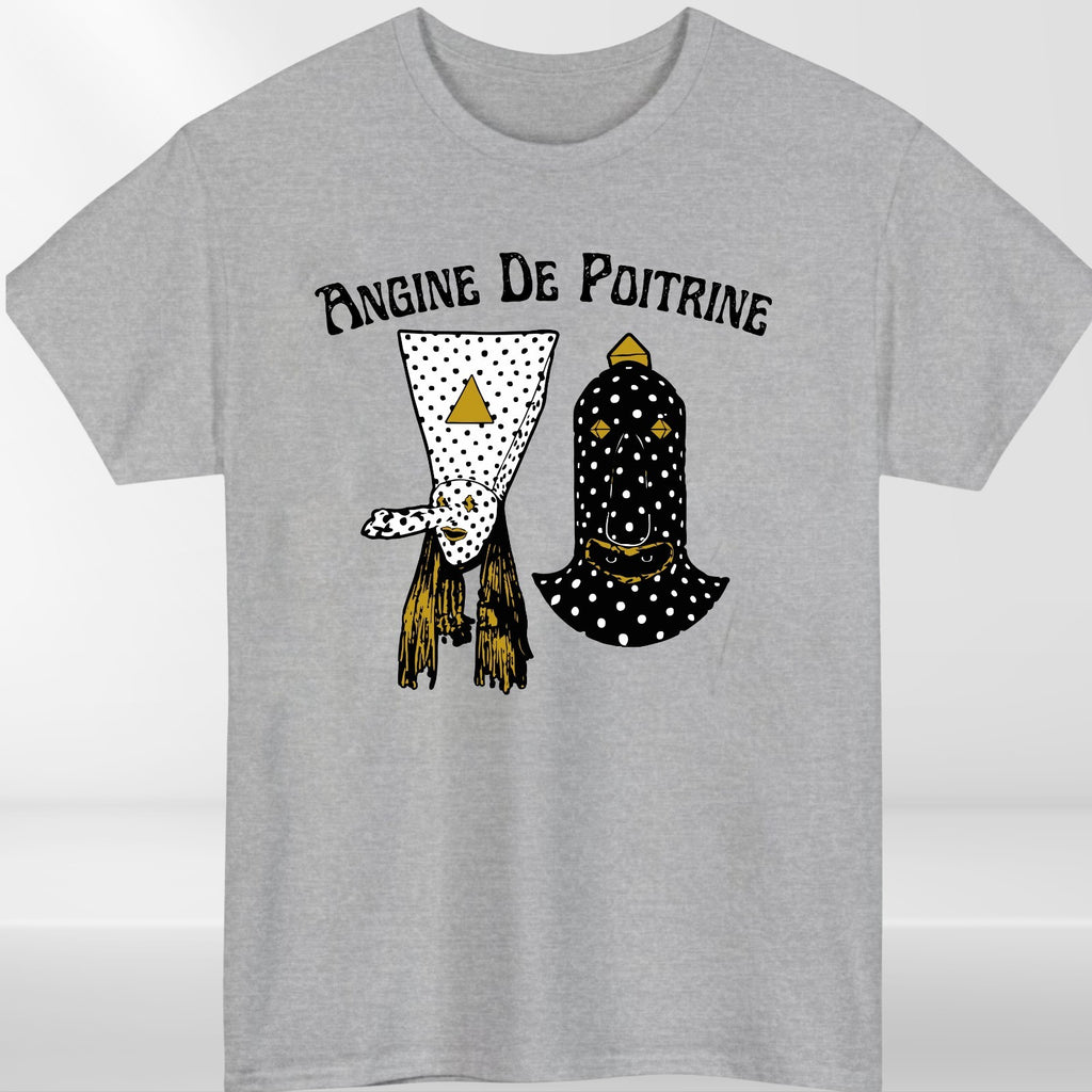Angine De Poitrine Music Band Unisex T-Shirt, Music Lover Unisex Band Tee Top