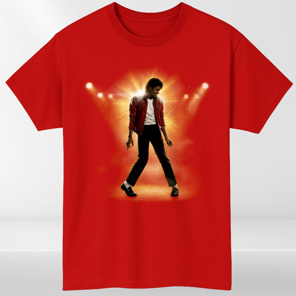 Michael Jackson 80s Thriller Crew Neck T-Shirt Mens Clothing Summer Tee