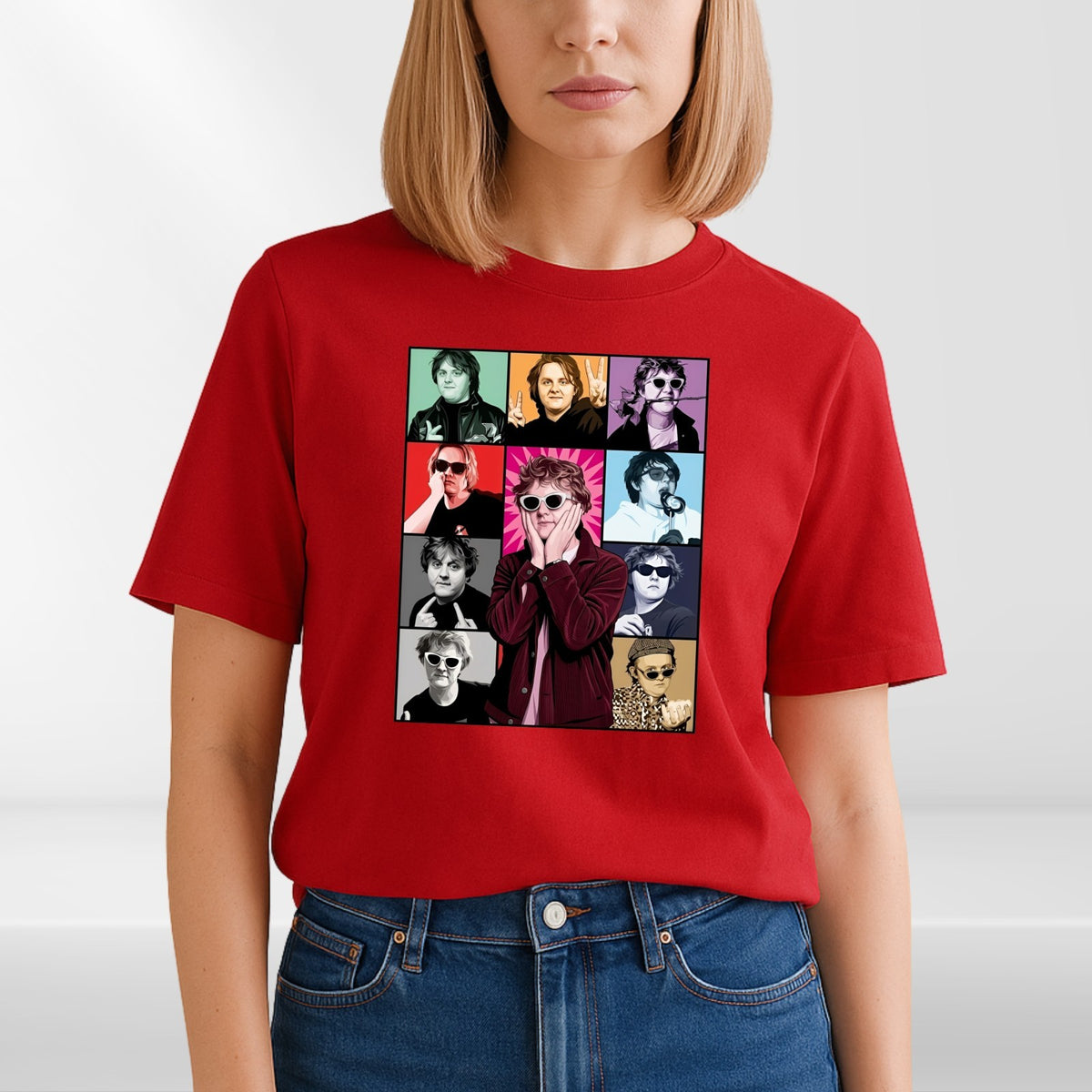 Lewis Capaldi Tour 2026 T Shirt UK Ireland Concert Photo Collage Tee