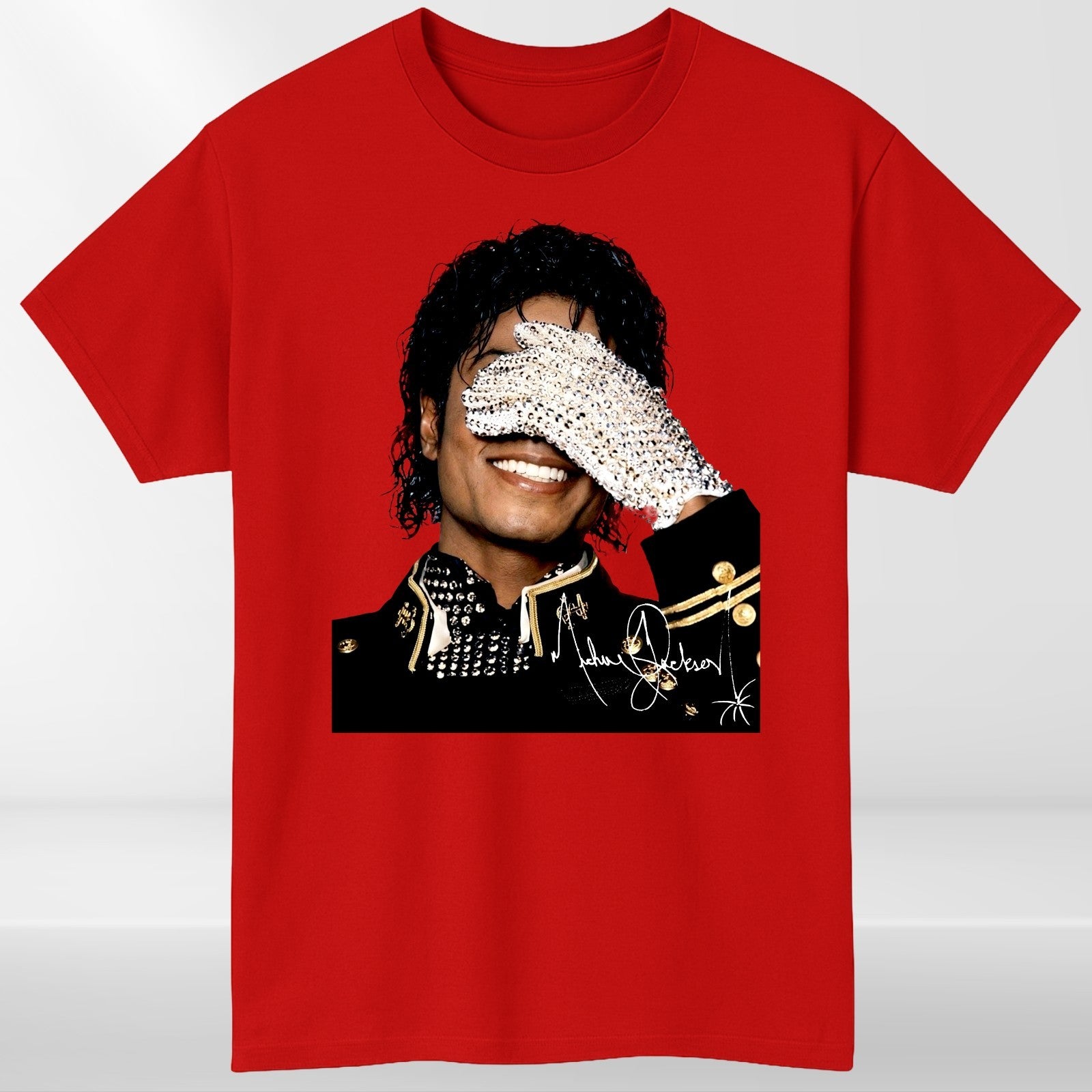Michael Jackson Glove Graphic Tee, Music MJ King of Pop T-Shirt, a Perfect Gift