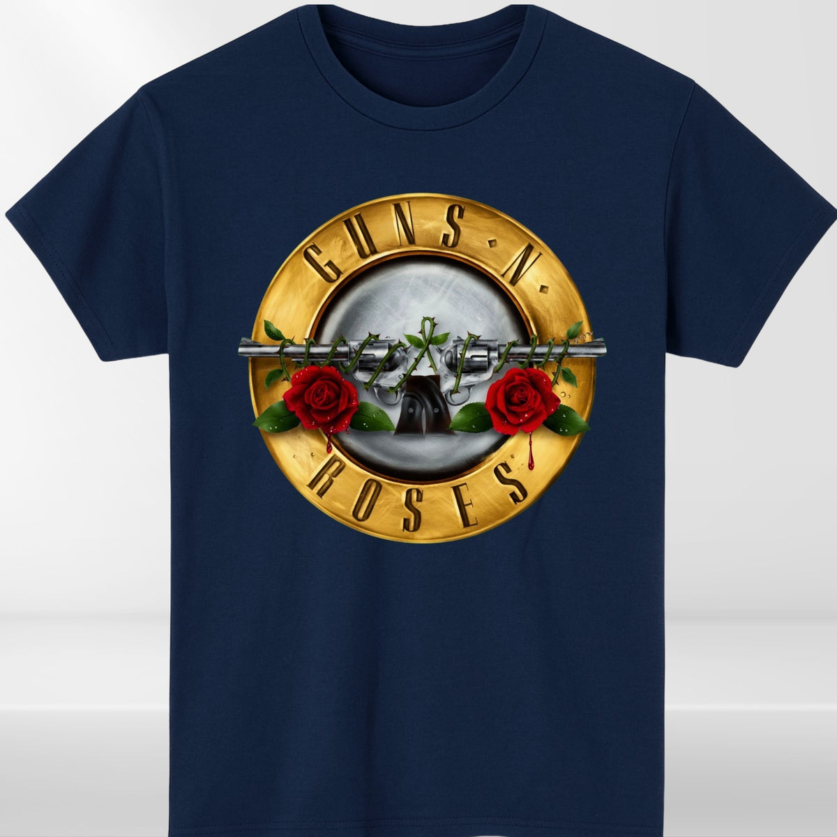 Guns N Roses Tour 2026 T-Shirt 80s Classic Rock Fan Concert Bullet Logo Gift Top