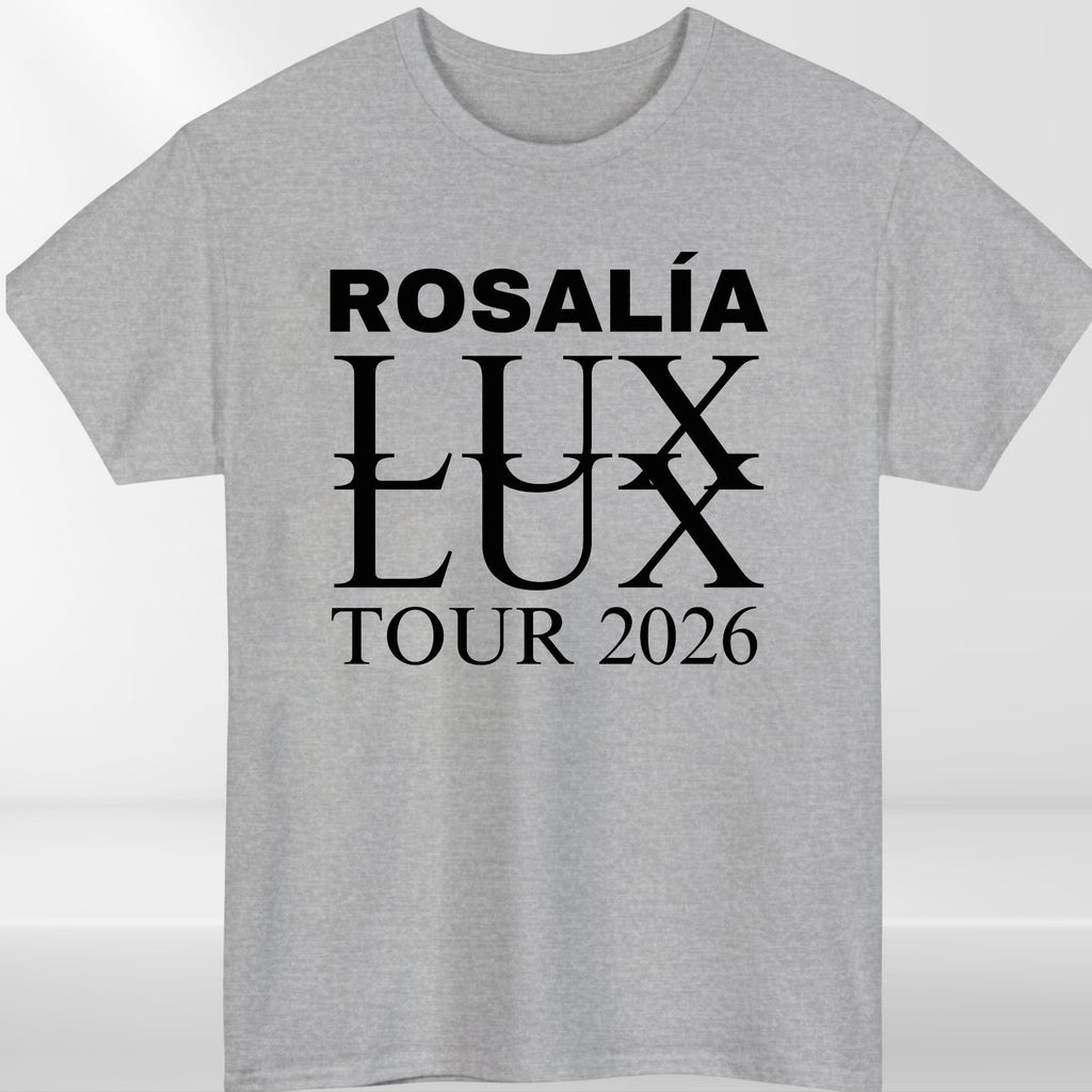 Rosalía LUX Tour 2026 T-Shirt Unisex Music Concert Tee Pop Fan Graphic Top