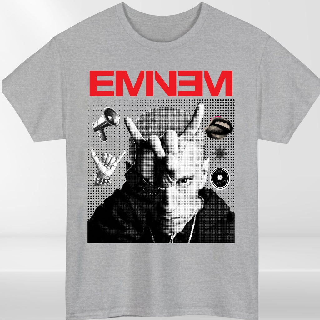 Eminem Rap Music Concert T-Shirt Hip Hop Fan Tee Gift For Music Lover Tee Top