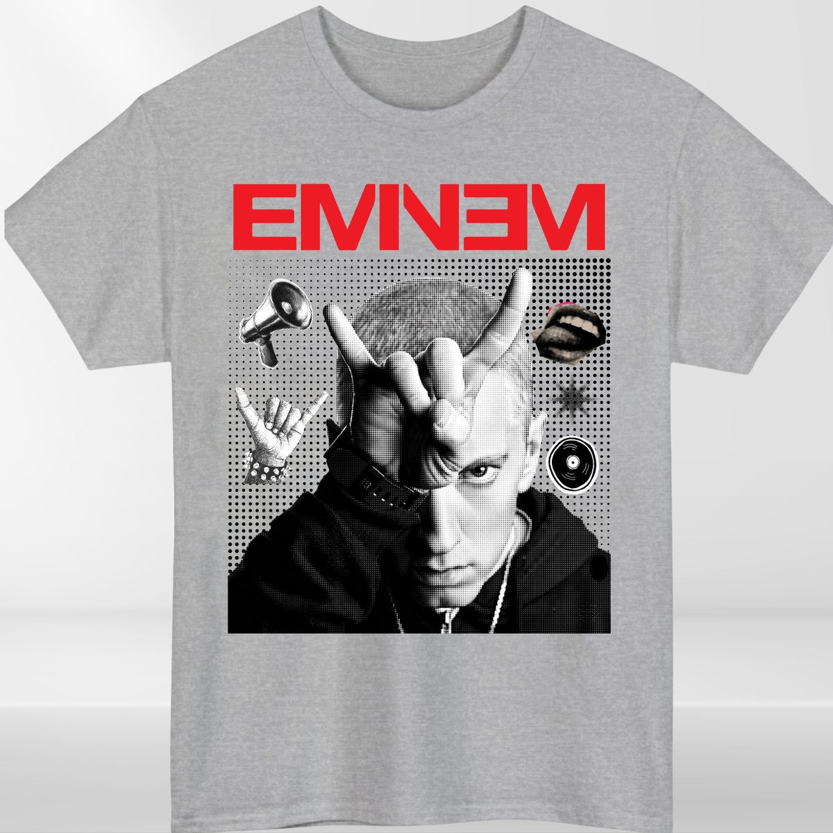 Eminem Rap Music Concert T-Shirt Hip Hop Fan Tee Gift For Music Lover Tee Top
