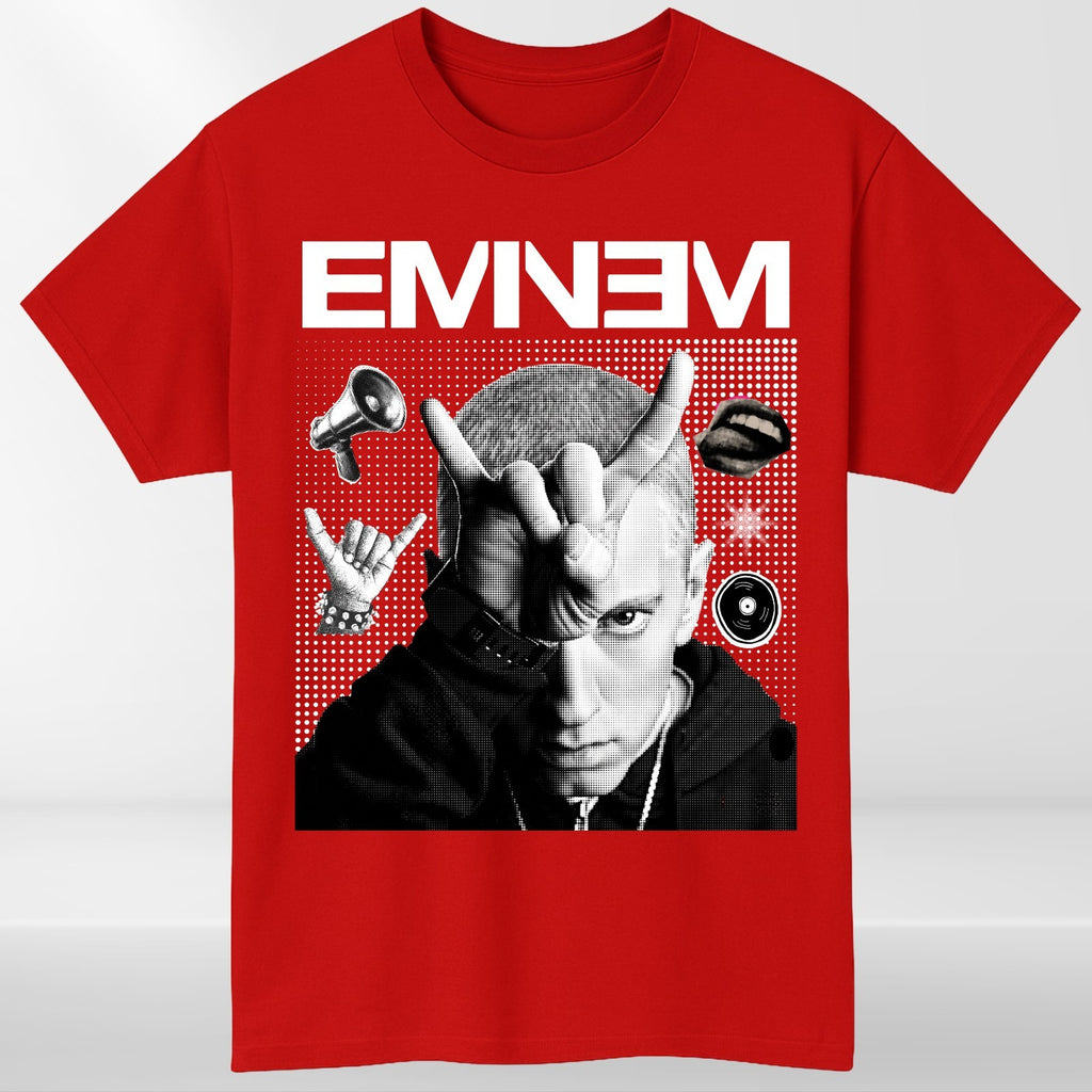 Eminem Rap Music Concert T-Shirt Hip Hop Fan Tee Gift For Music Lover Tee Top