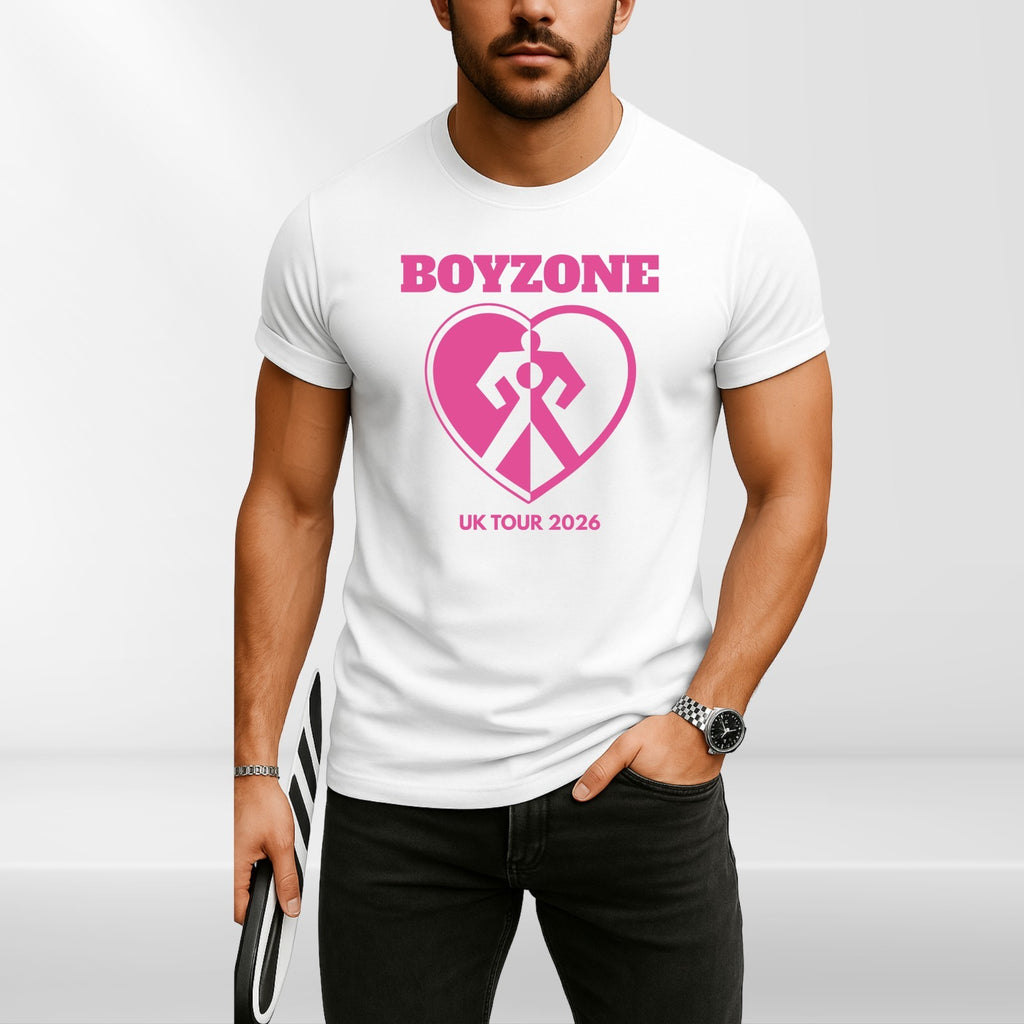 Boyzone UK Tour 2026 Graphic Unisex T-Shirt Retro Music Fan Casual Tee Top