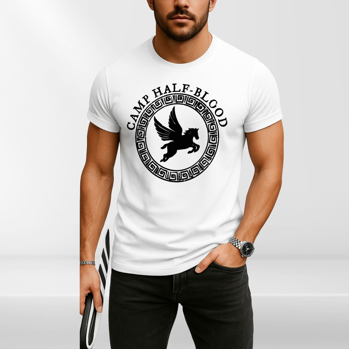 Camp Half Blood Book Lover Percy Jacks T-Shirt Gift Halloween Unisex Tee
