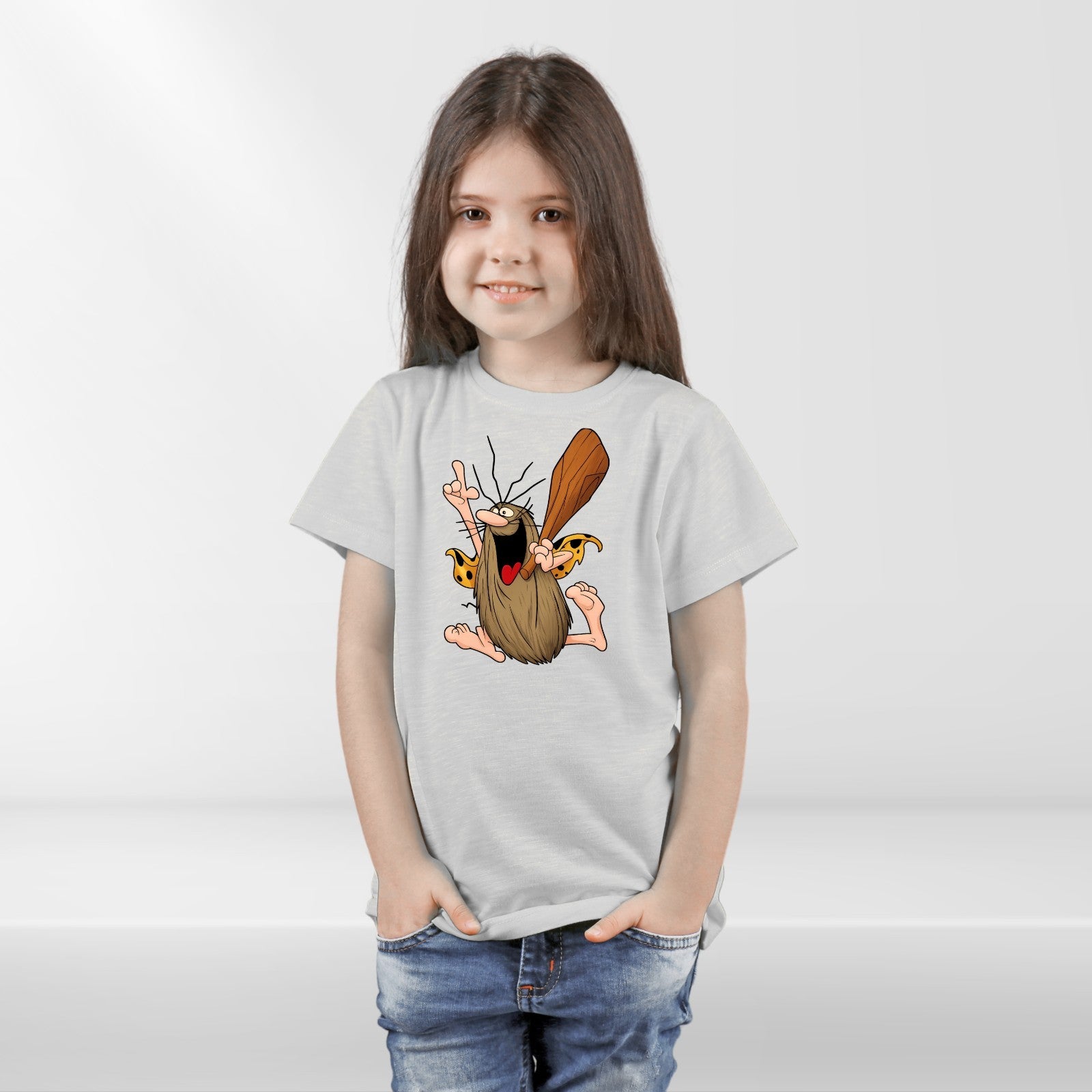 Vintage Captain Caveman Cartoon T-Shirt Retro Hanna Barbera Graphic Gift Tee Top