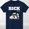 Rick Astley Homage T-Shirt Funny UK Music Icon Legend 90's 80's Retro Tee