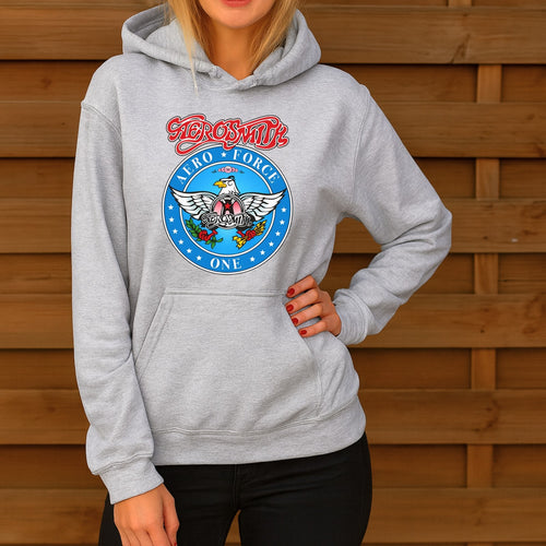 70s Arena Rock Hoodie | Aero Force One Band Hoodie | Classic Rock Gift |