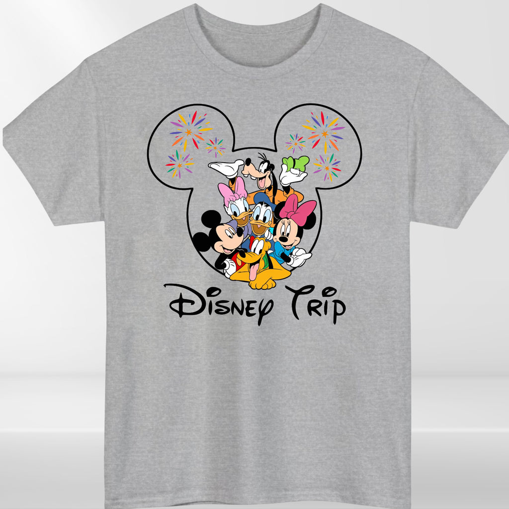 Disney 2026 Family Trip Shirts Mickey Minnie Matching Disneyland Vacation