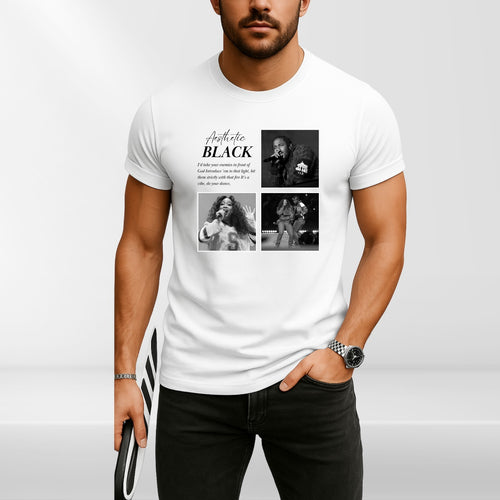 Aesthetic Black Music Inspired Fit 5 T-Shirt product view 2