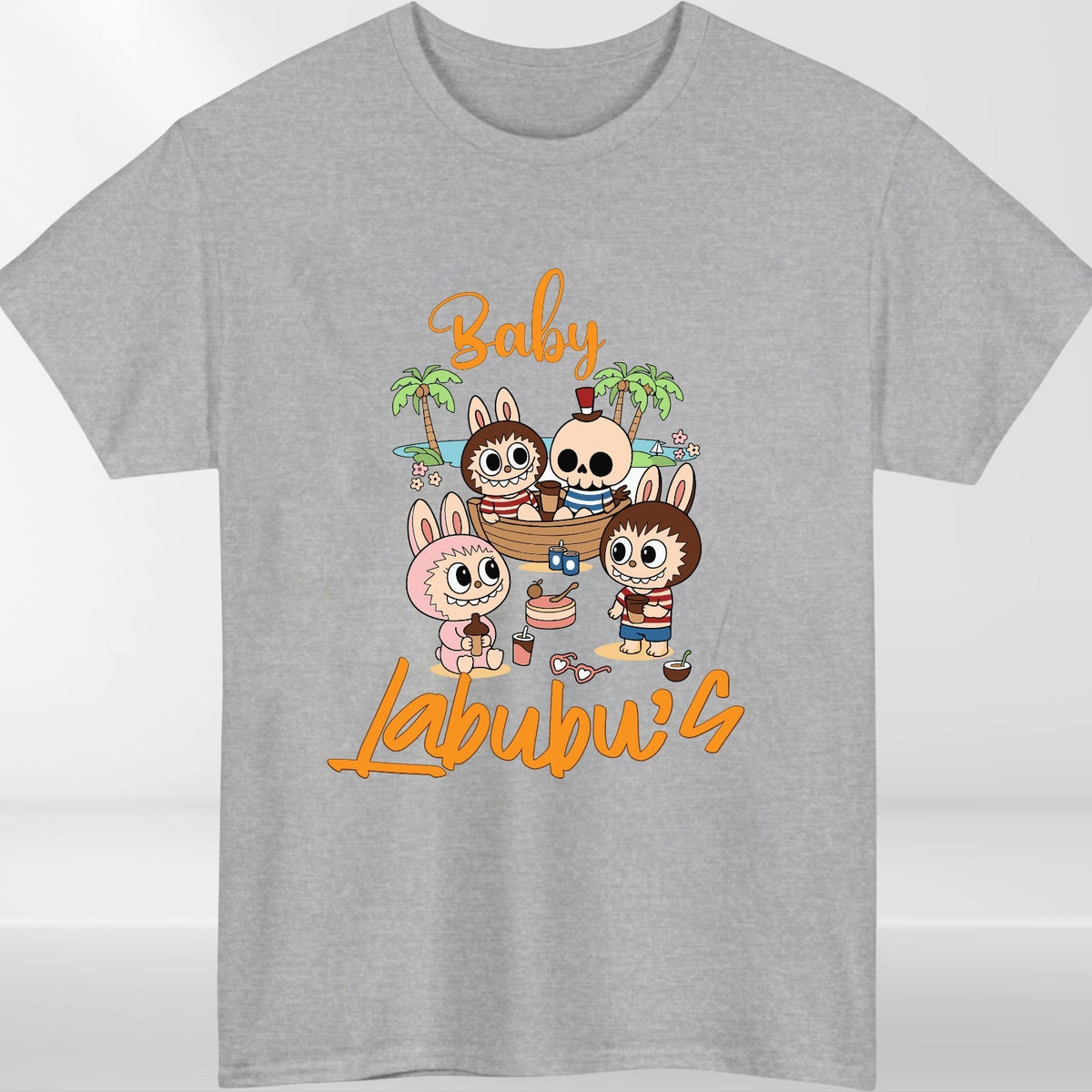 cute monster Cartoon Dolls Graphic T-Shirt product view 3