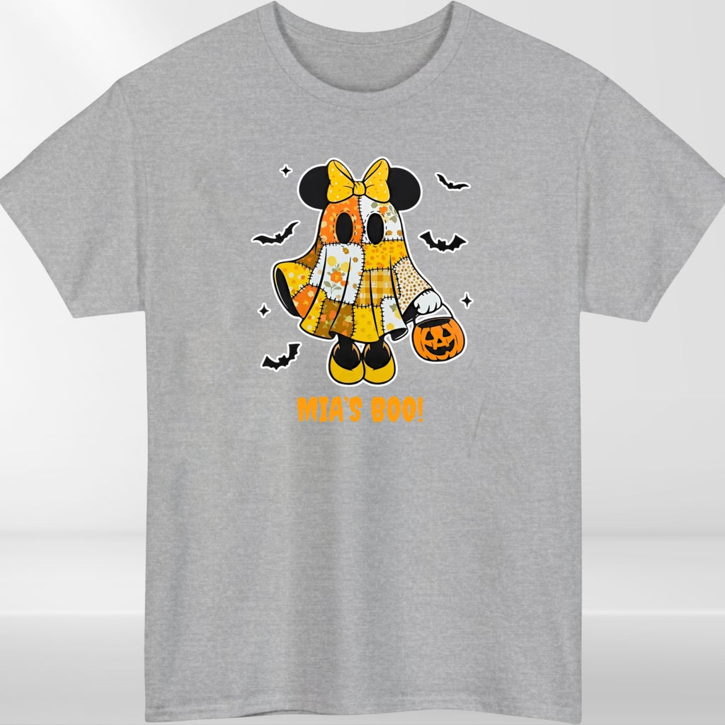 Custom Name Halloween Ghost T-Shirt | Personalized Spooky Boo Tee  Treat