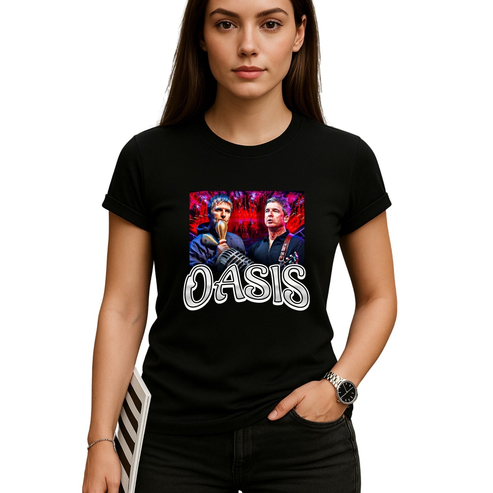 Retro Britpop Band T-Shirt – Vintage Indie Rock Music Graphic Tee Unisex