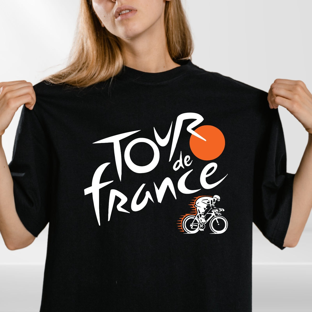 Tour De France Cycling Race Competition T-Shirt Cyclist Ride Unisex Tee