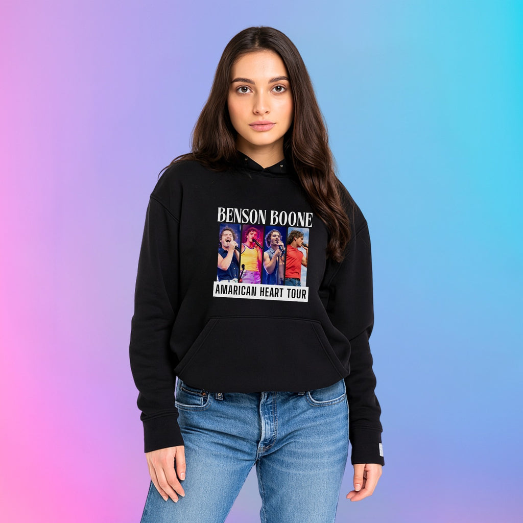 Emotional Pop American Heart Tour Hoodie| Retro Music Sweatshirt | Live Concert