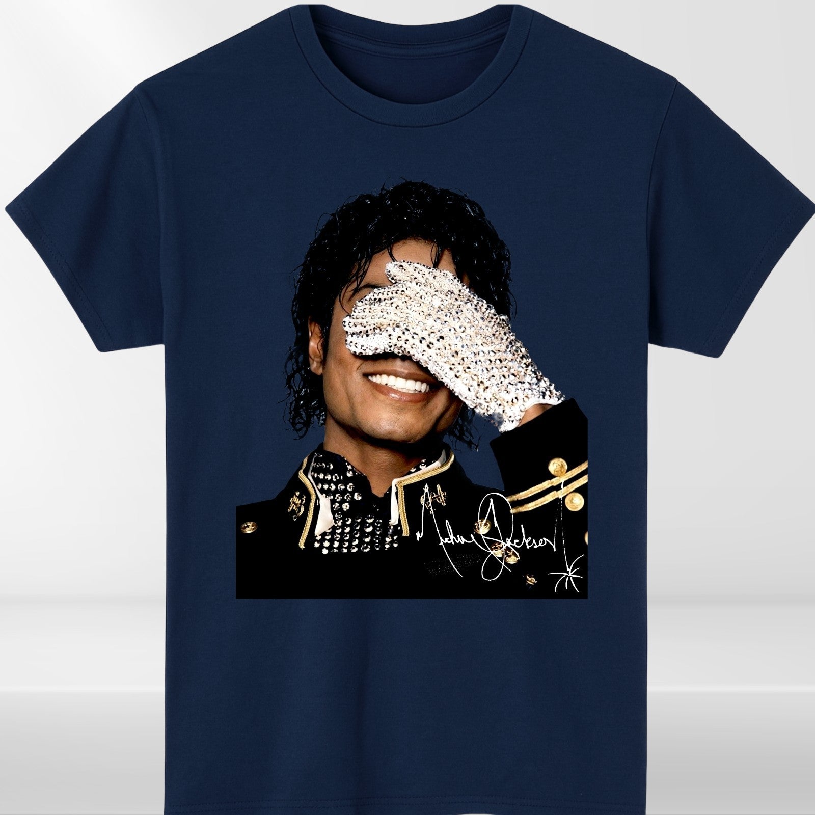 Michael Jackson Glove Graphic Tee, Music MJ King of Pop T-Shirt, a Perfect Gift