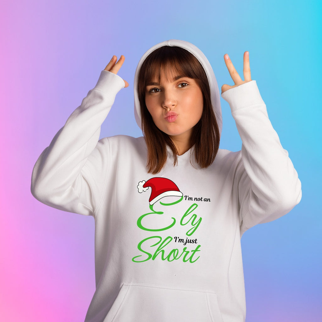 I am not an elf i am just short Funny christmas Hoodie Unisex Xmas Hoodie