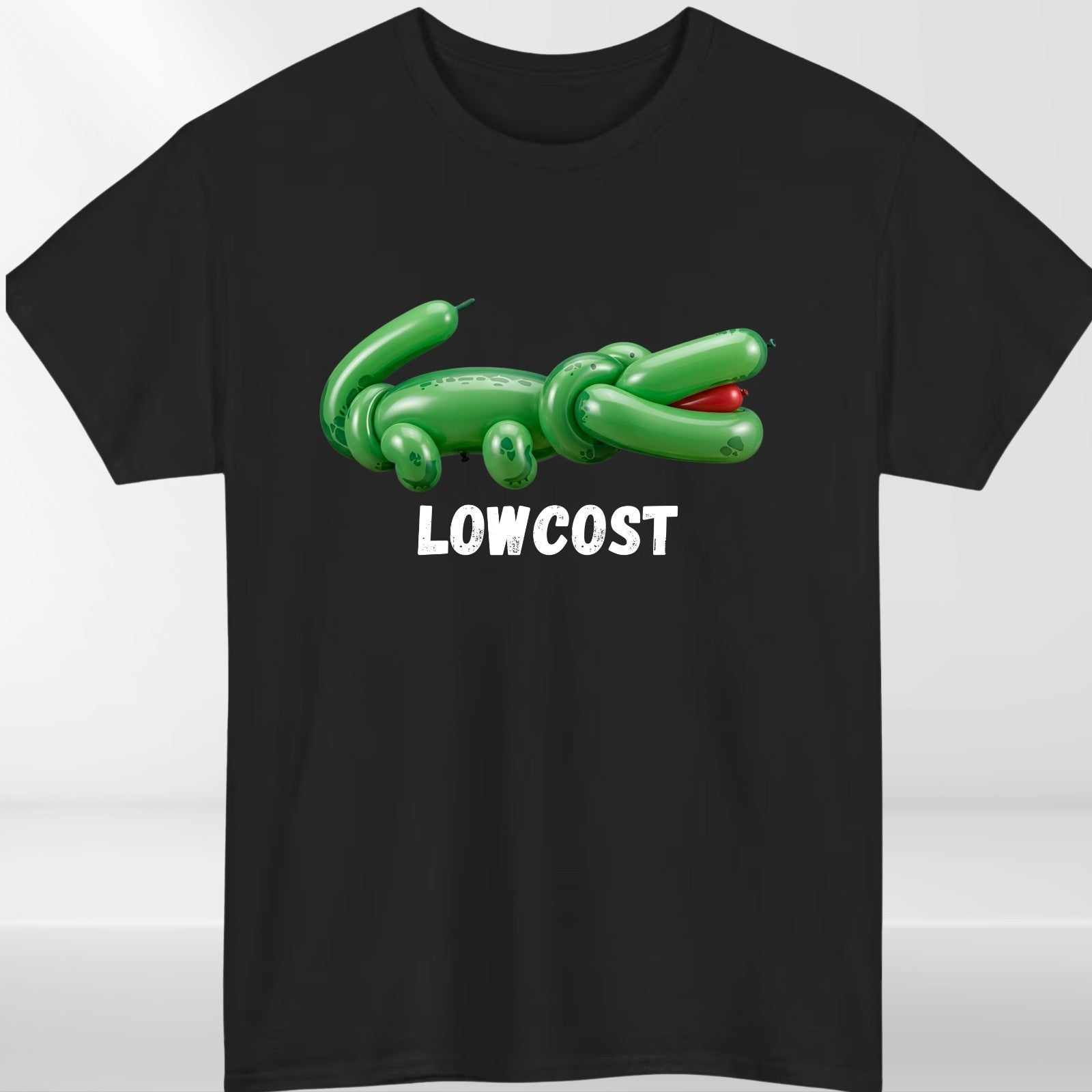 Funny Crocodile Parody T Shirt Balloon Graphic Novelty Unisex Gift Tee UK