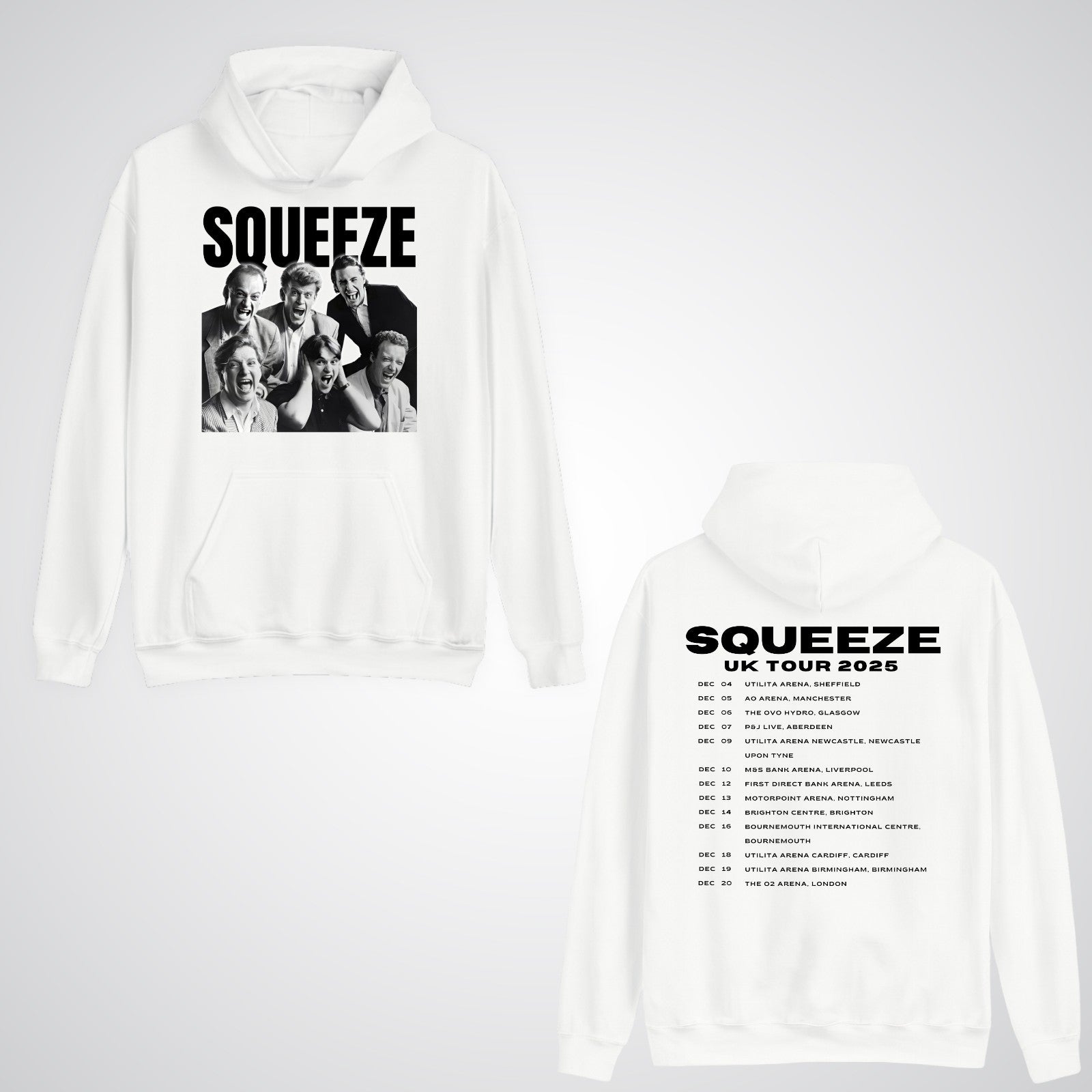 80s British Pop UK Tour 2025 Hoodie | Retro Band Hoodie|Music Lovers Gift 3Y–4XL