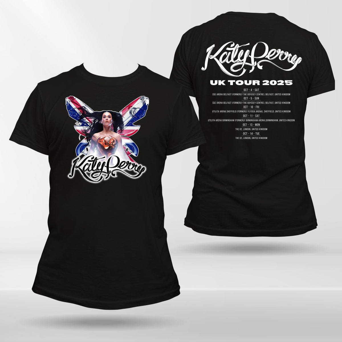 Katy Perry The Lifetimes Tour 2025 Album 3D Unisex T-Shirt