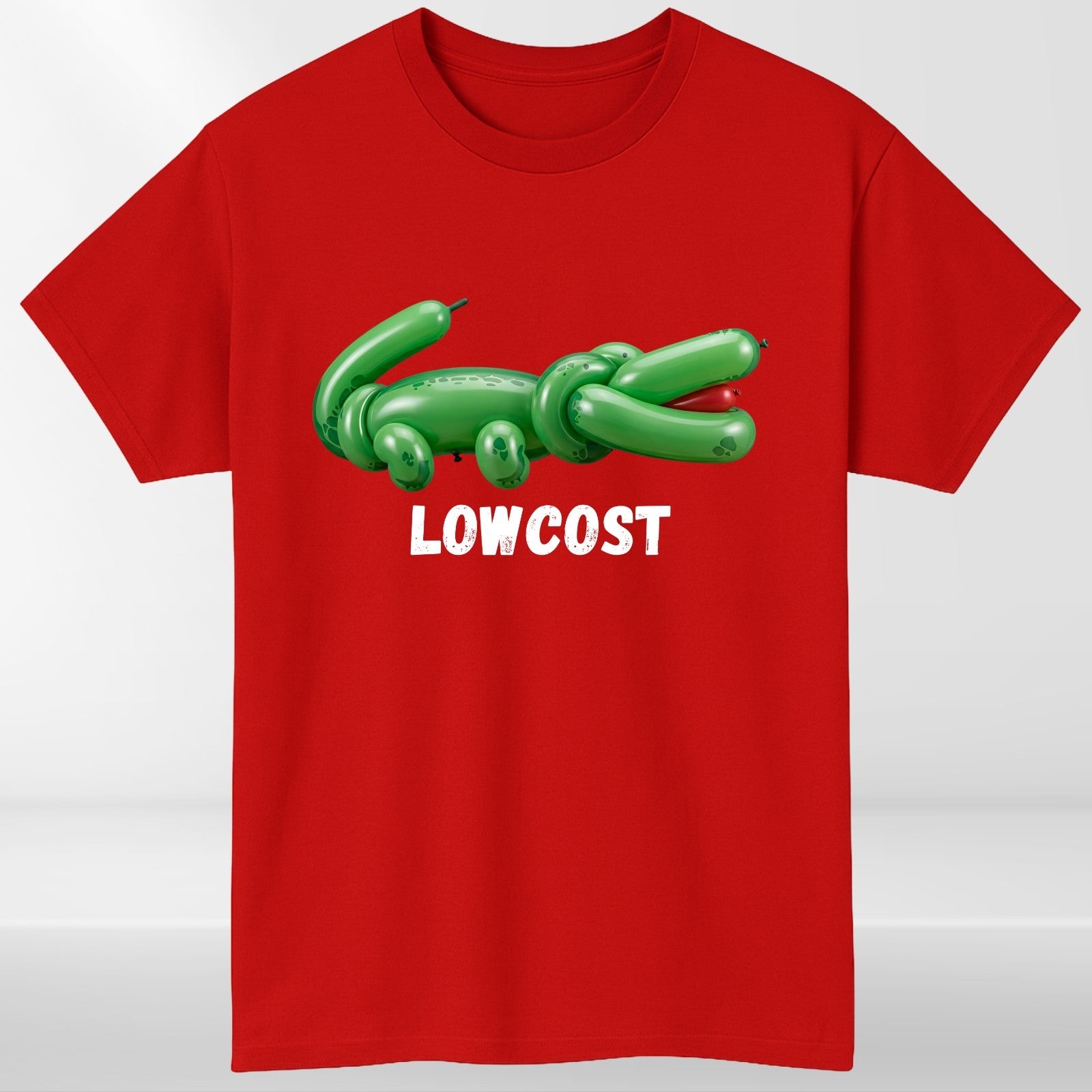 Funny Crocodile Parody T Shirt Balloon Graphic Novelty Unisex Gift Tee UK
