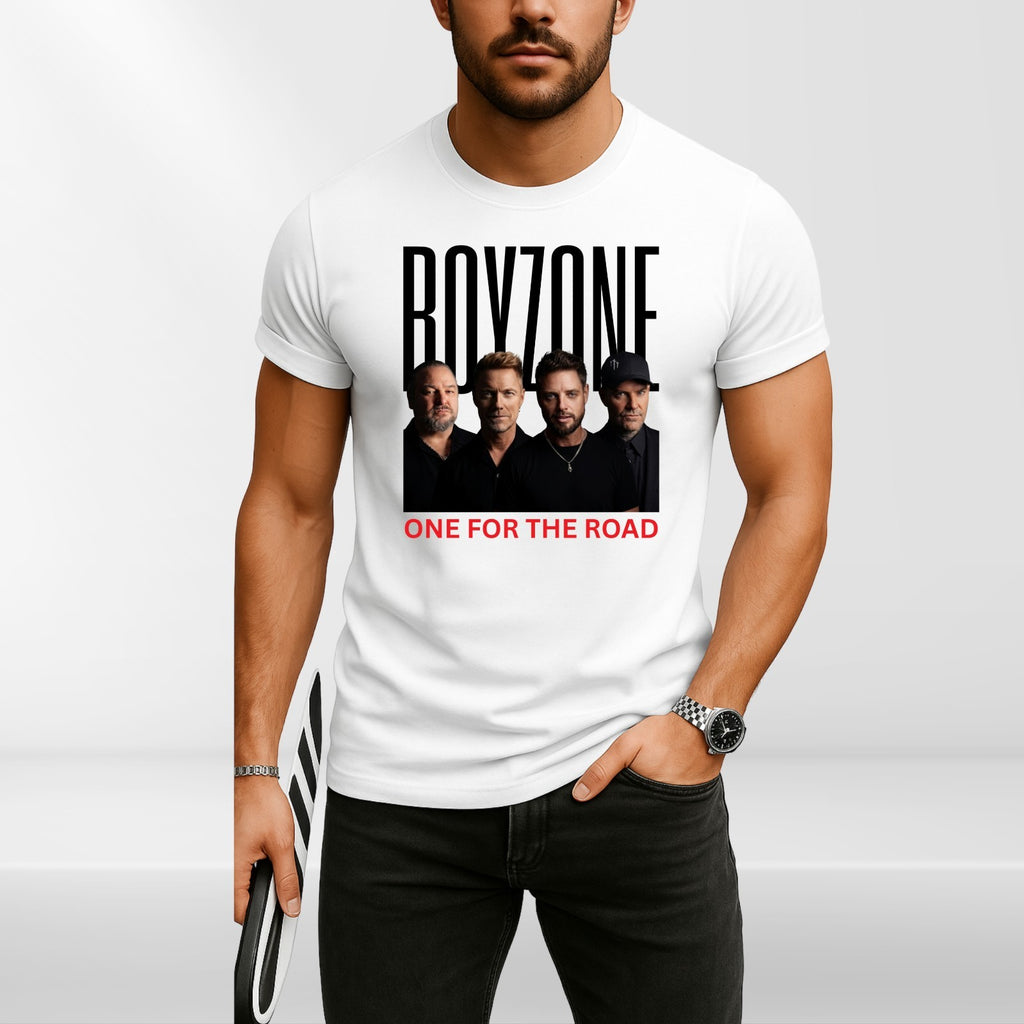 Boyzone One For The Road Concert 2026 T-Shirt - Gift For Music Lover Unisex Tee