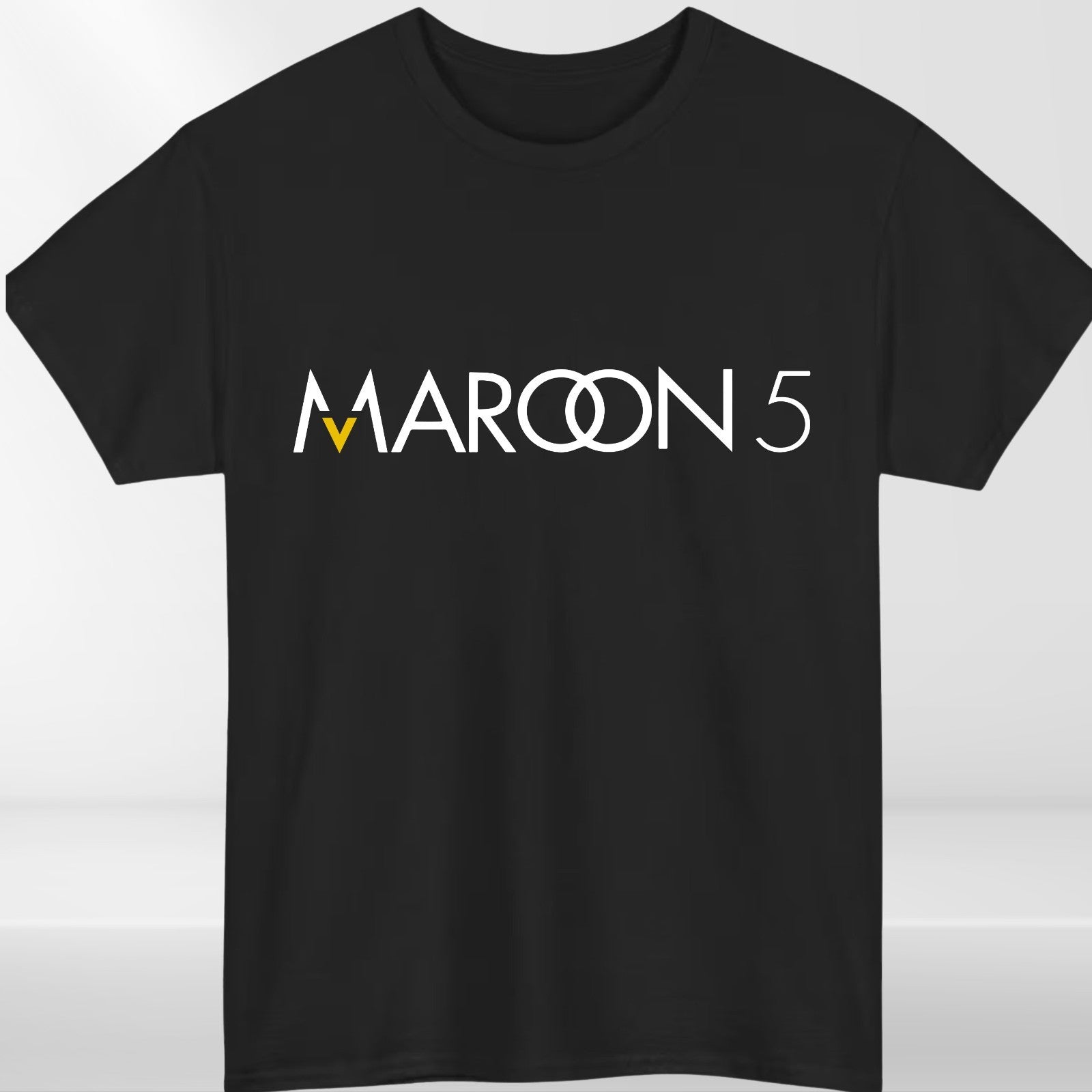 Maroon 5 T Shirt Black Concert Tour Music Band Unisex Cotton Tee Festival UK