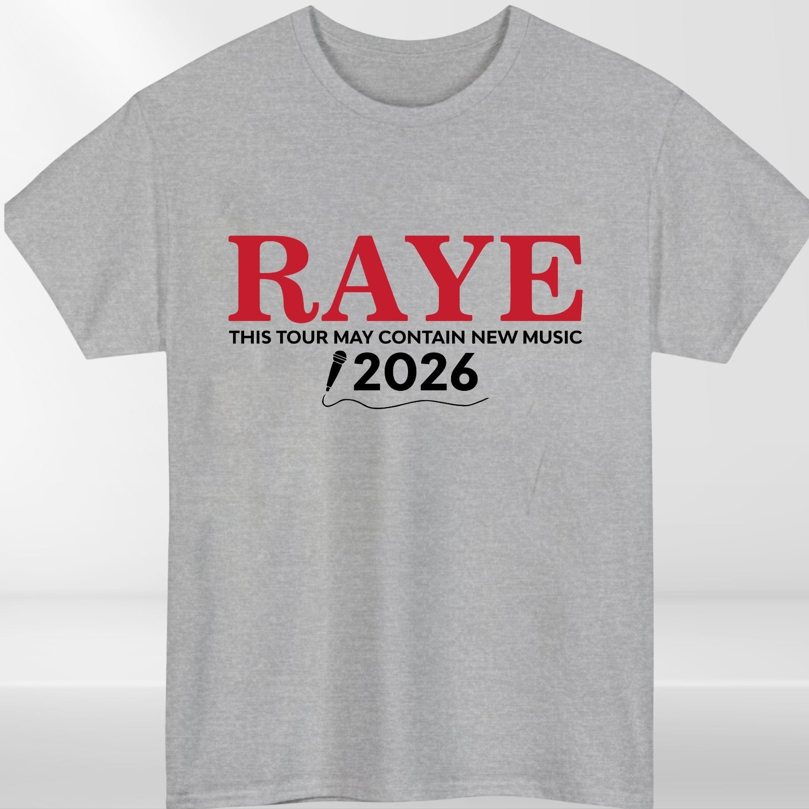 RAYE 2026 UK Tour T-Shirt This Tour May Contain New Music Concert Fans Gift Top