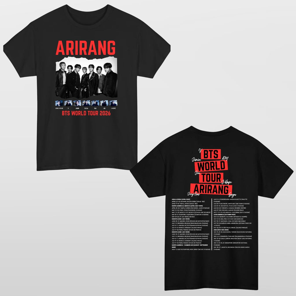 BTS World Tour 2026 Arirang AOP T-Shirt