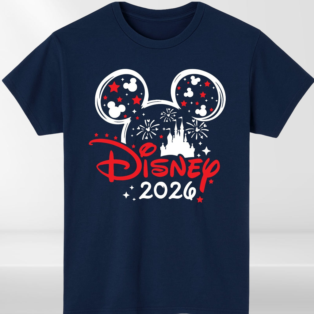 Disney Trip 2026 Family Matching Minnie T Shirt Disneyland Holiday T-Shirt Gift